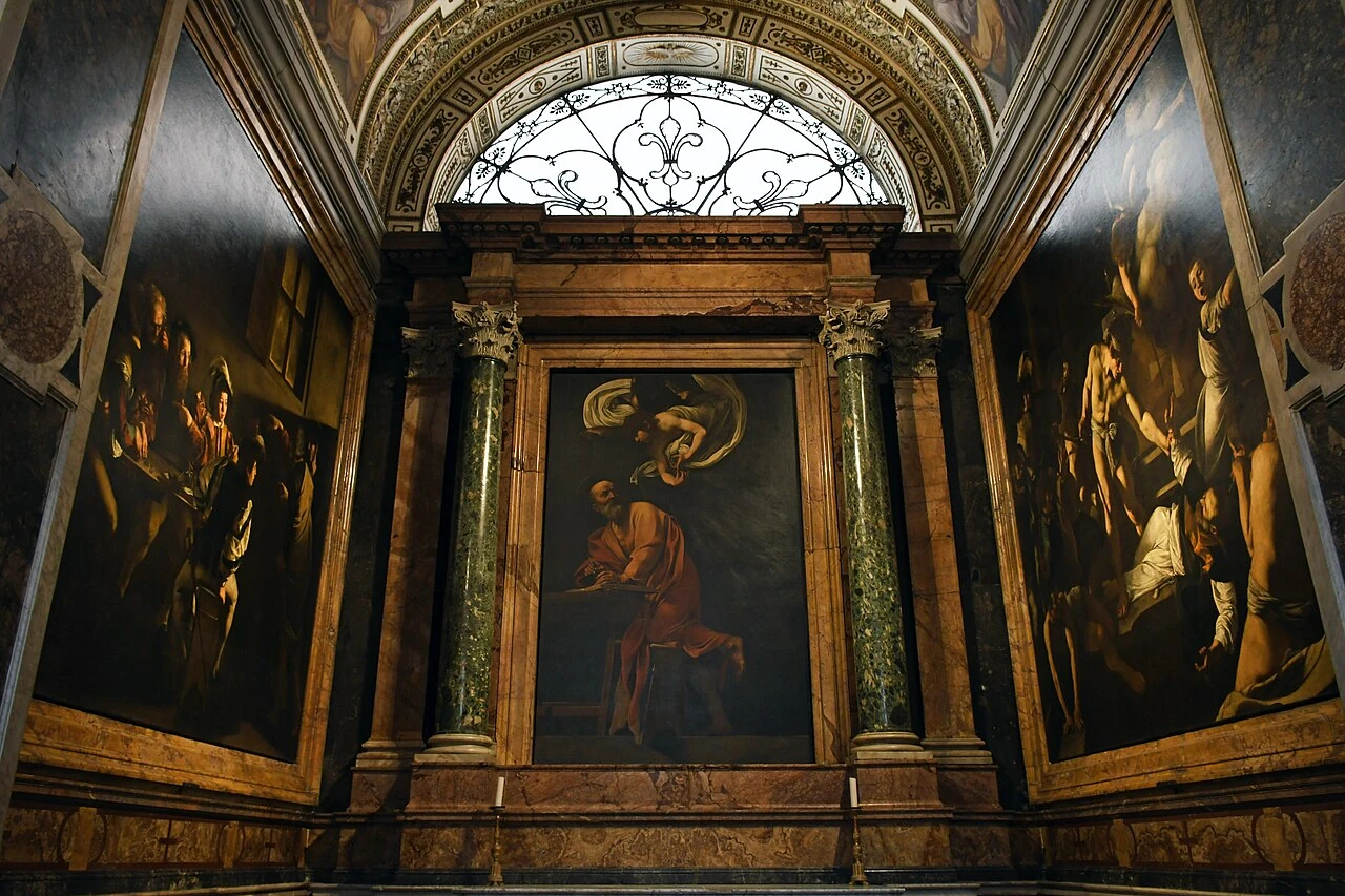 San Luigi dei Francesi & Caravaggio's Matthew Trilogy